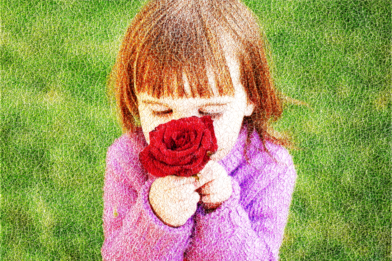 Dinasset.2. Add Structure. Girl Sniffing Flower.jpg