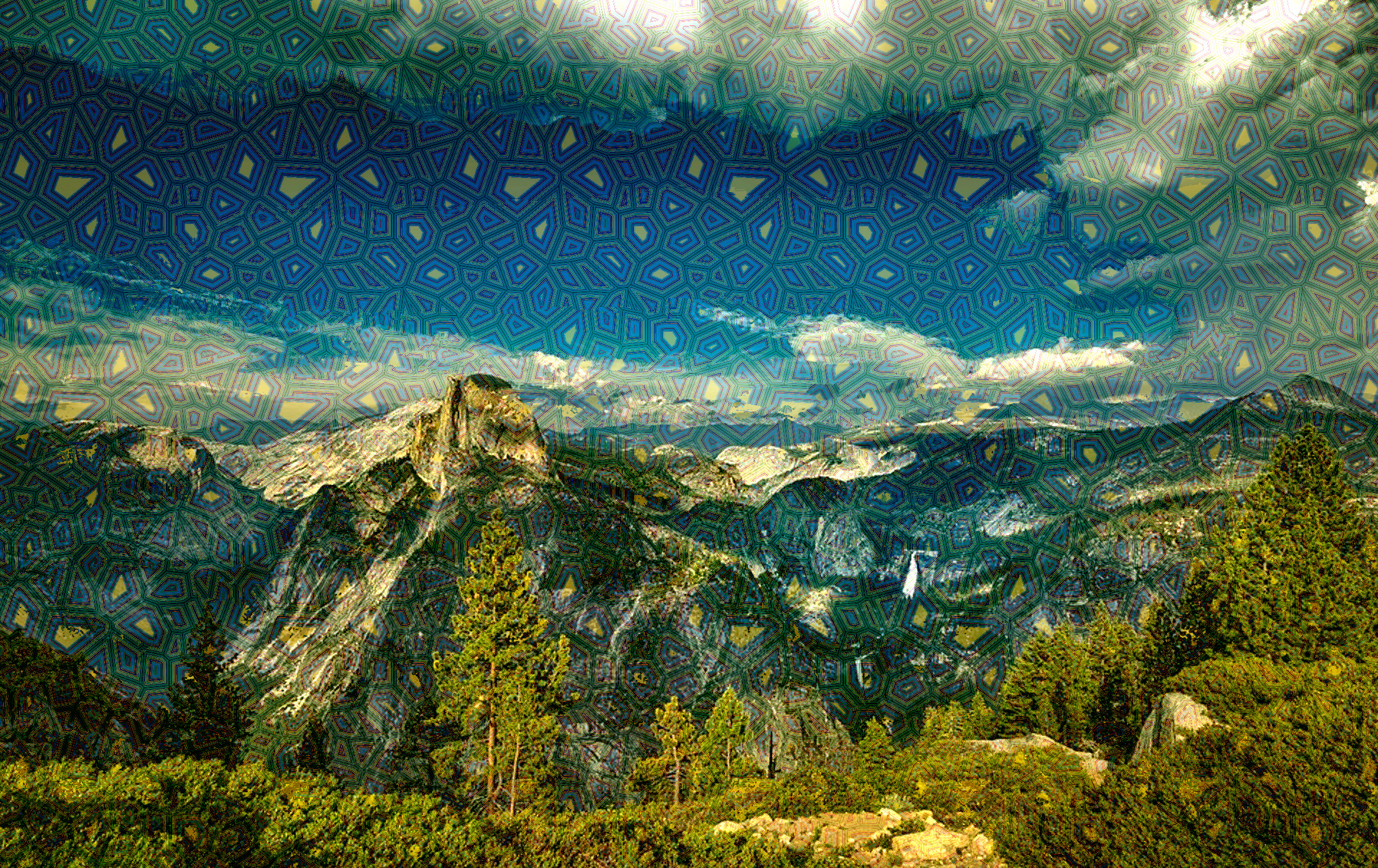[yosemite-1590012_960_720] (imported), with single large Voronoi texture (colour areas =32).jpg