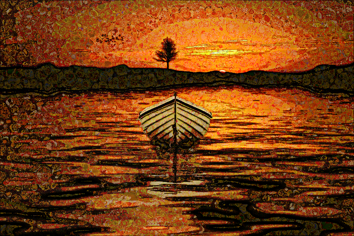 Dinasset.Multi.ColoredParticles.Sunset.jpg