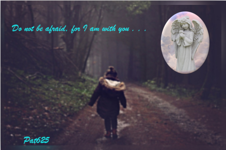 Diego.Pic in Pic.Gimp 2.10.Girl Walking Dark Forest.jpg