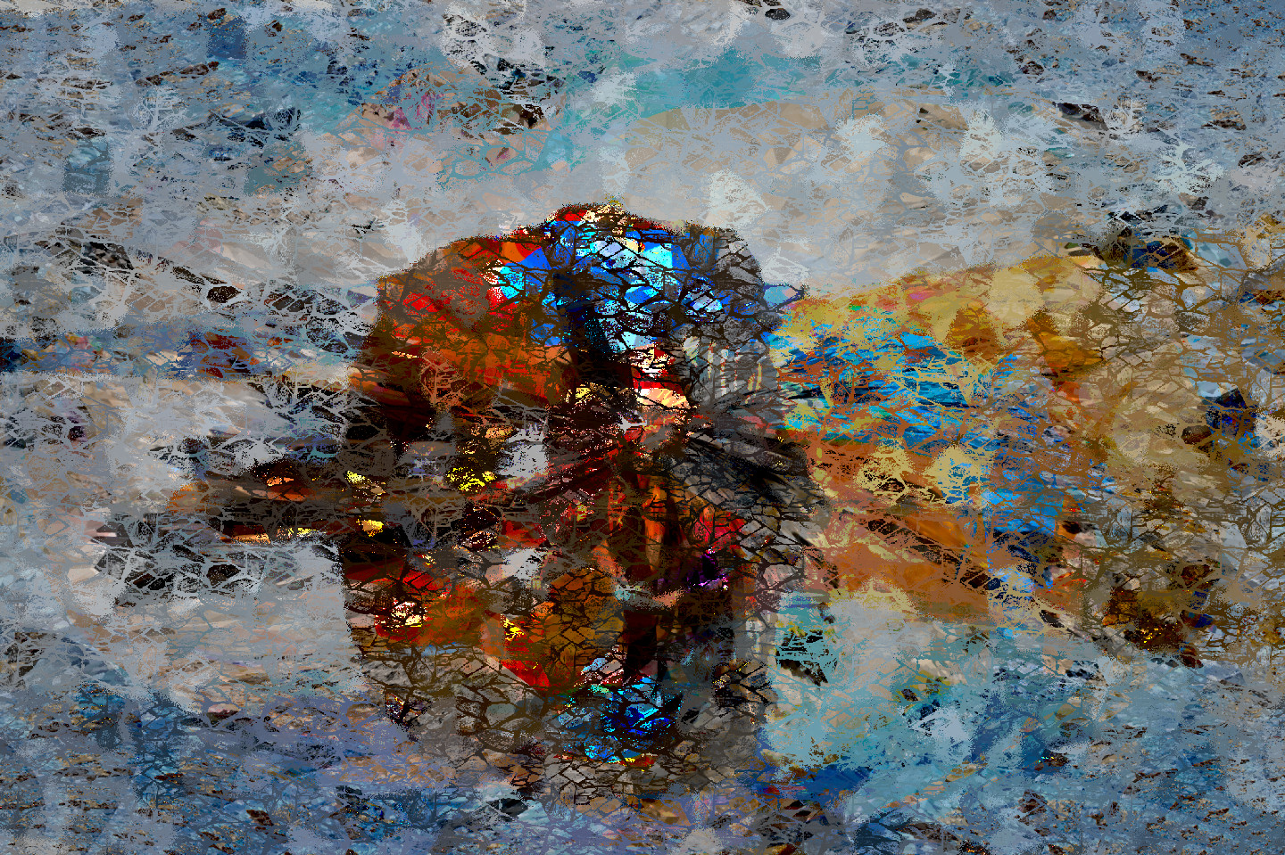 2018-08-02 06-55-00 08-grizzly-bear-yellowstone, as Abstract Art!.jpg