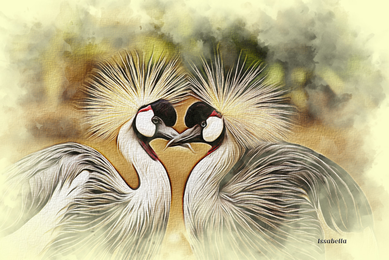 grey-crowned-crane-540657_PaintingEffectPeter Issa Style.jpg