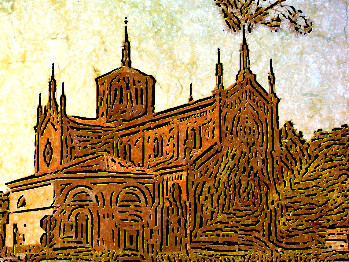 Santuario della Beata Vergine delle Grazie Pordenone_DN_EngravedOnWoodorStone_DarkStone_Issa.JPG