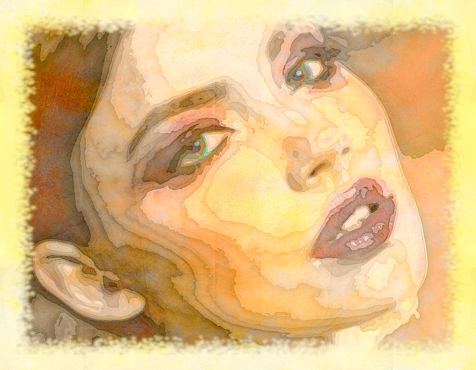 2020-02-28 17-27-07 woman-3096664_1920 as a simple aquarel, using 16 colours.jpg