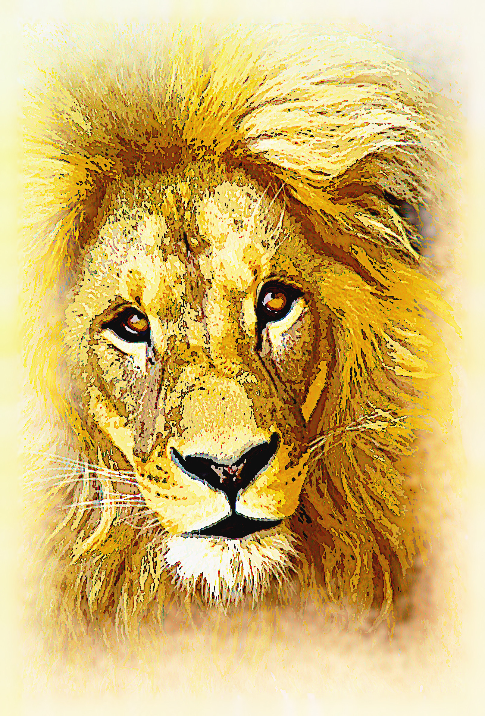 2020-04-19 15-29-58 photo-1550699566-83f93df24072 as a digital aquarel, using18 colours, source animal, look colour contrast plus.jpg