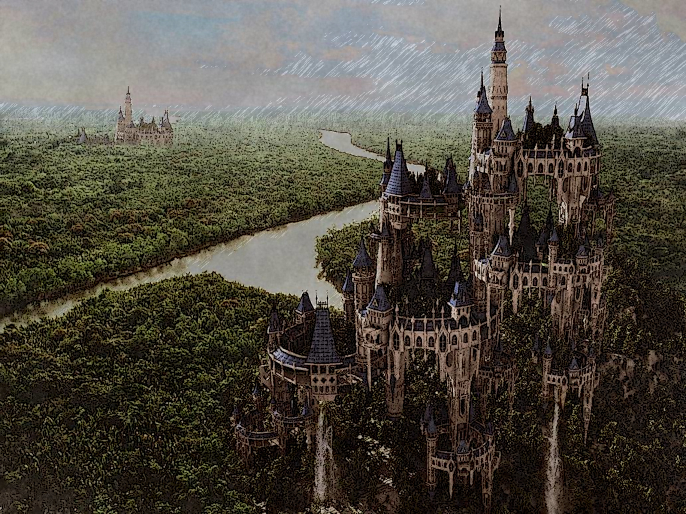 2020-10-14 17-16-12 the_castel_ii_by_jfliesenborghs_de6vf4n-pre, drawed in style E, on  paper specified by user (160,160,160), coloured, strokes evidence=3.jpeg