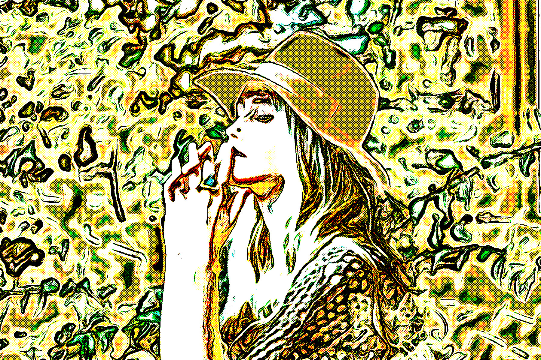 2021-06-30 16-54-22 woman-1149911_1920 with JVID effect F (Halftone Graphic Art) (in colours).jpg