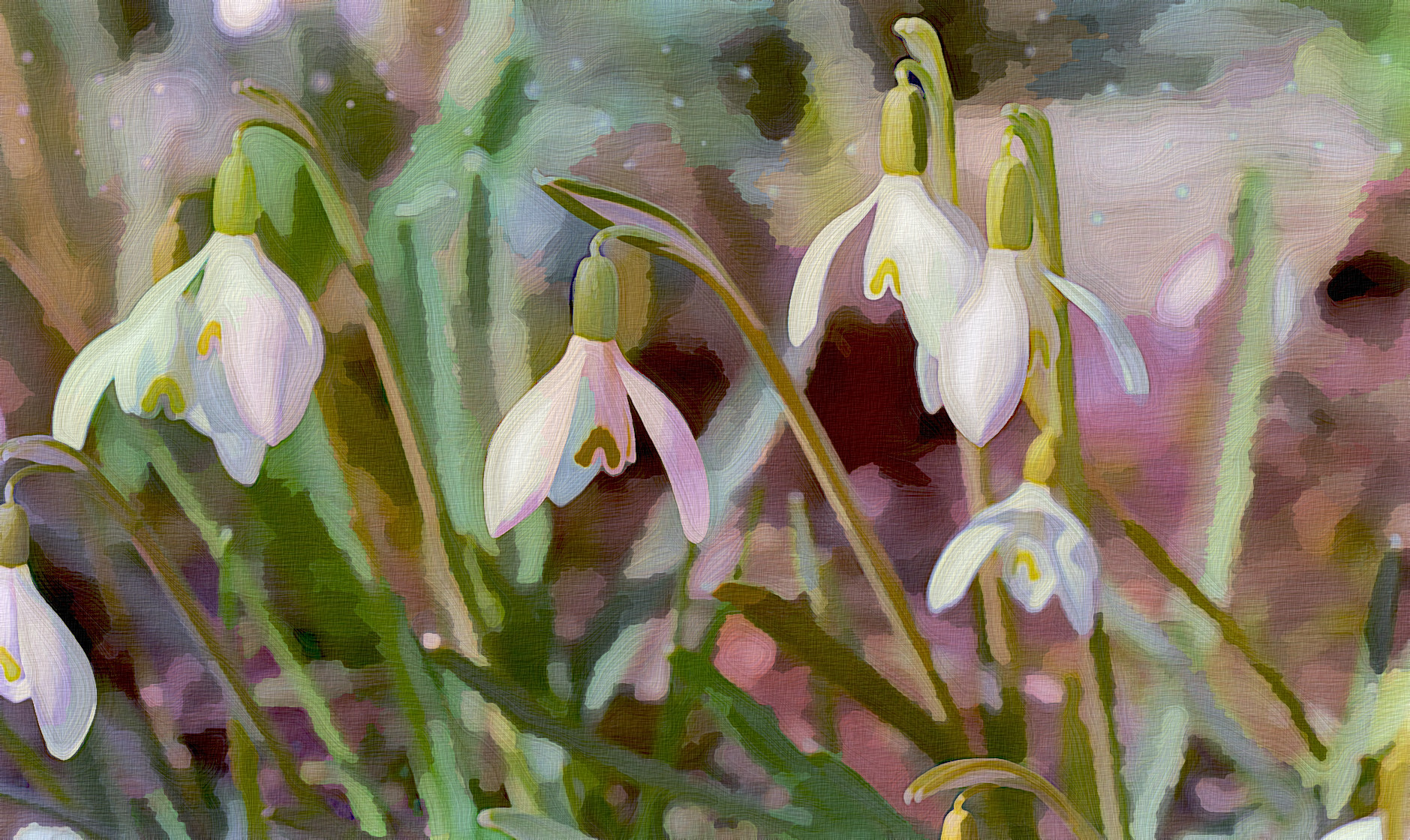 2021-09-21 14-02-01 lily-of-the-valley-674847_1920 with JVID effect P (Fake Acrylic Paint Effect) Arlequin @50 using size 60.jpeg