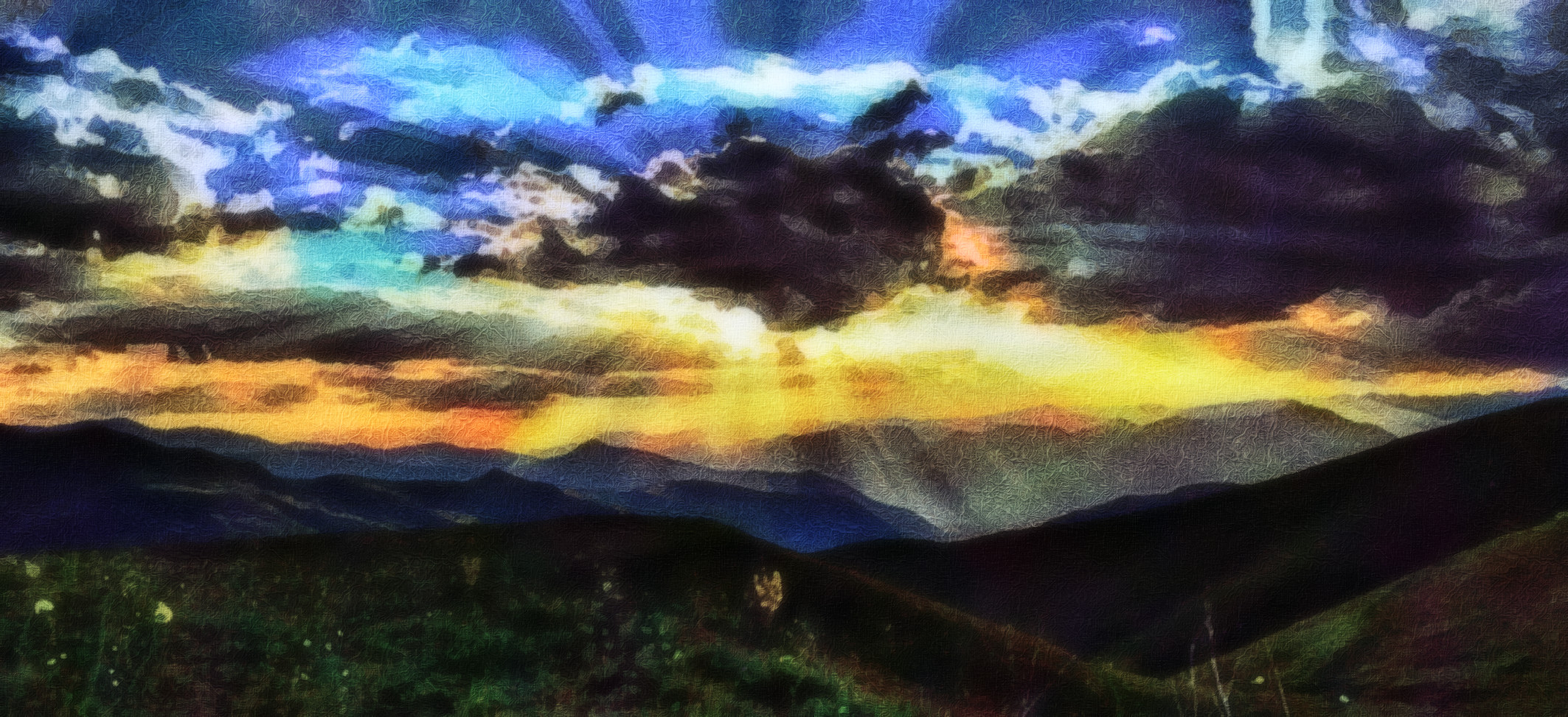 2023-10-29 18-55-01 sunset-3325080, as a free paint (2023), patterns set=FFLS_, 16 colours, texture soft, top pattern random, posteffect aurora.jpg
