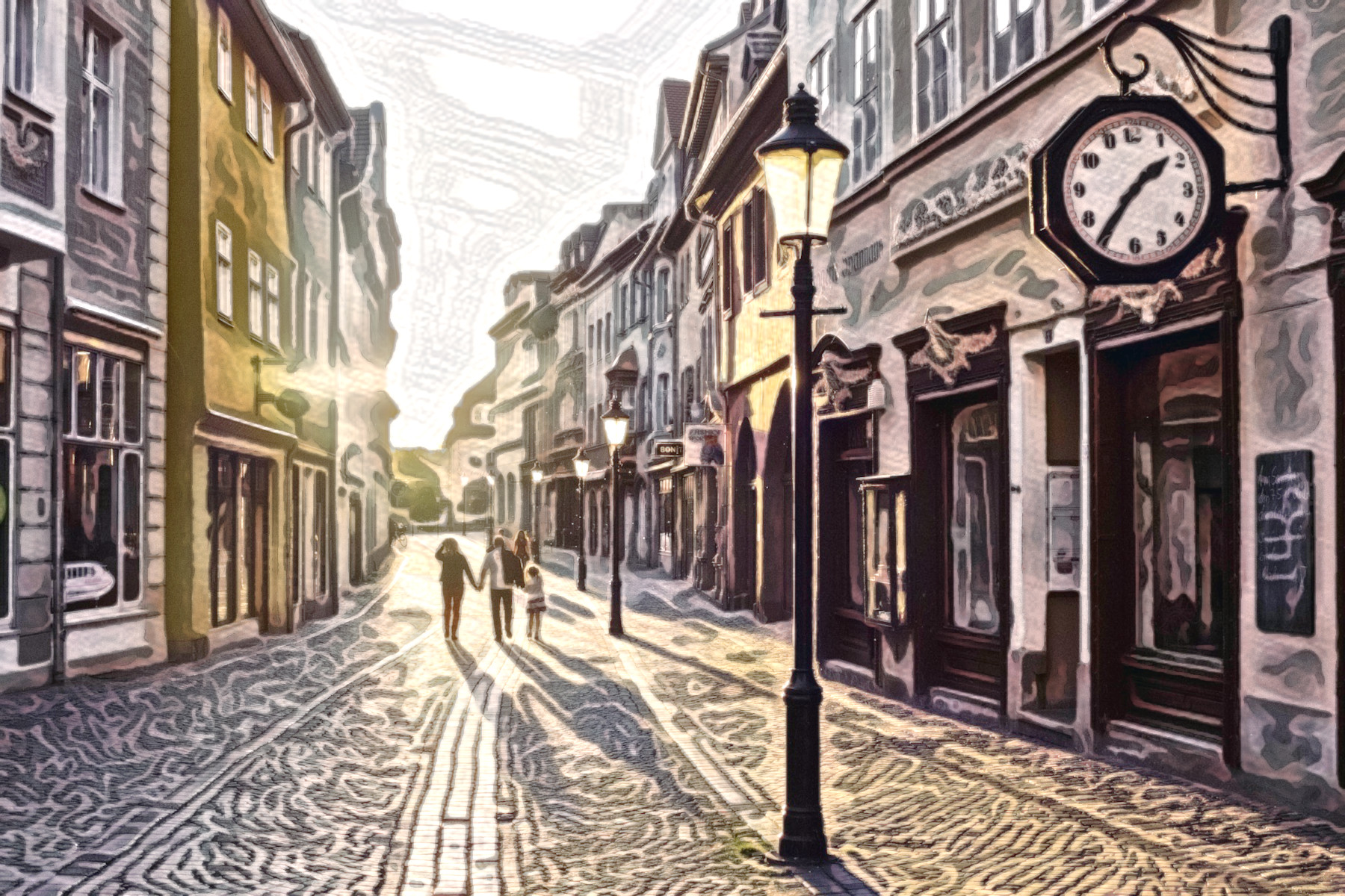 2023-11-15 16-27-52 buildings-2602324_1920 with a Free Paint Effect, paint HardPaint, strokes TextureC, contour Edges, poster GmPoster, toppat DetailMap, postpro Vibrance.jpg