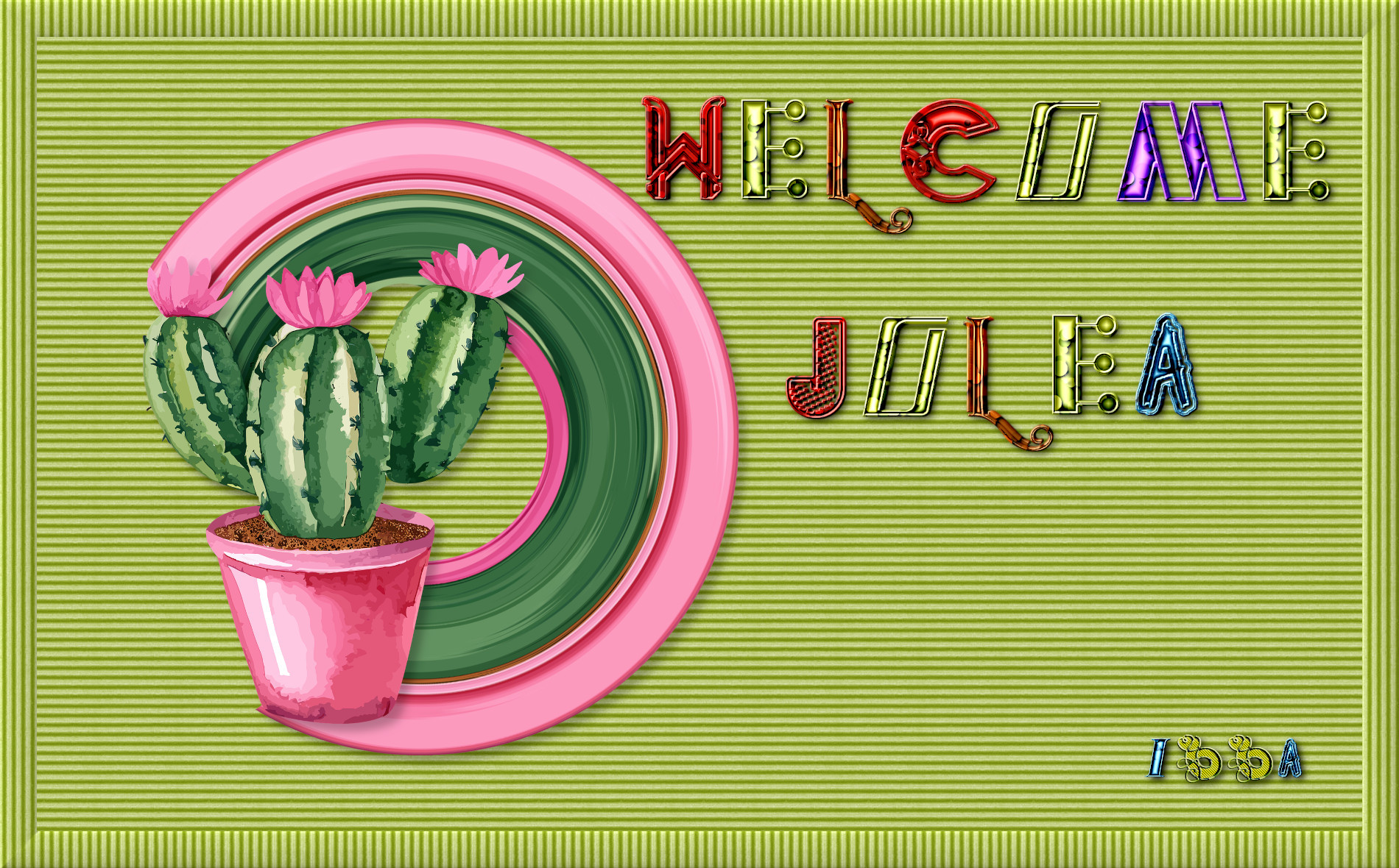 Welcome jolea.JPG