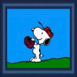 Snoopy catches the ball.gif