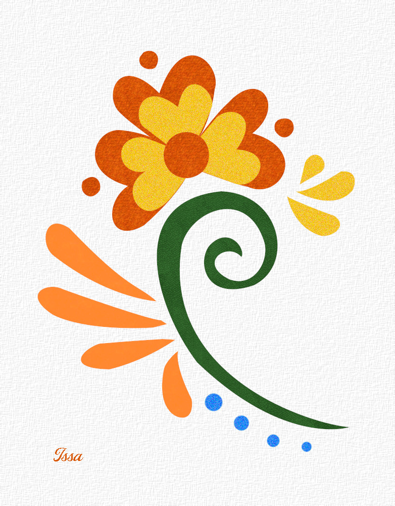 Decorative flower-Minimalist style_Issa..jpg