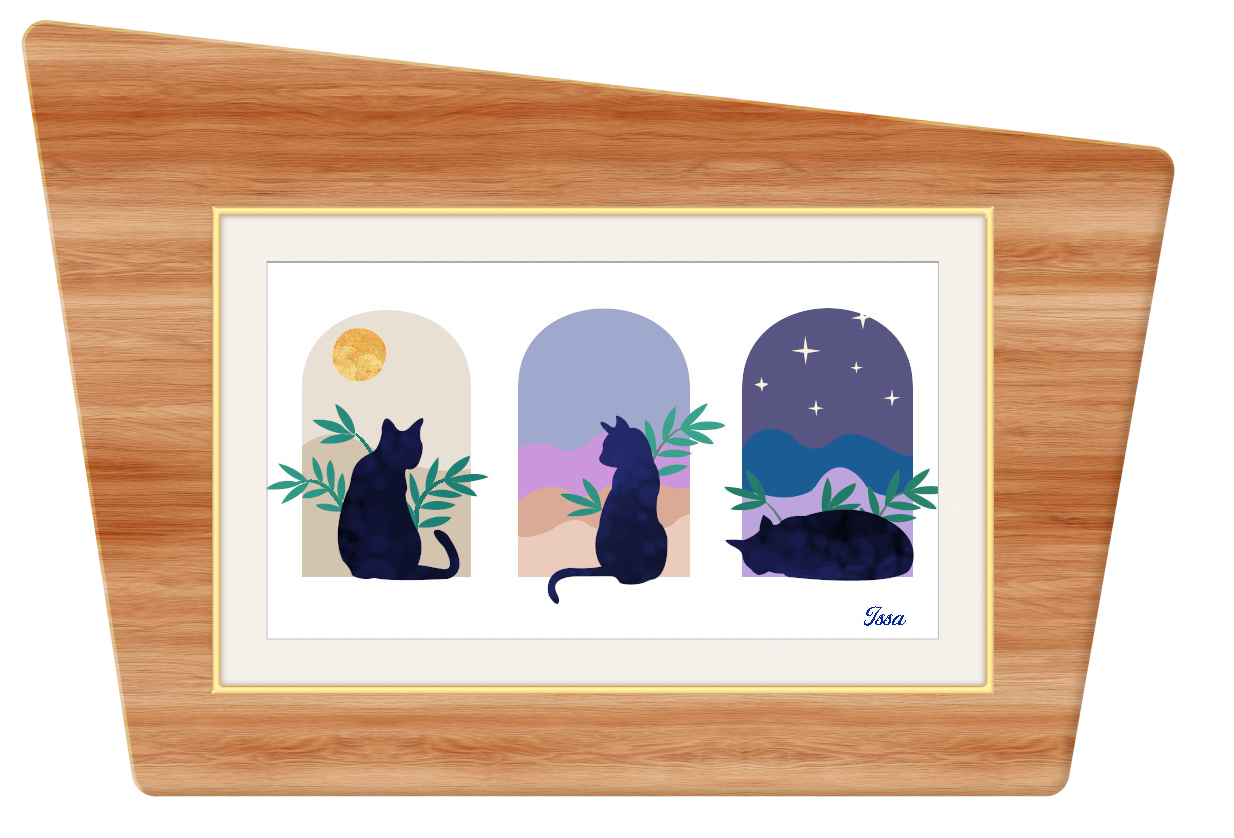3 cats_Framed-Illustration_Issa.png