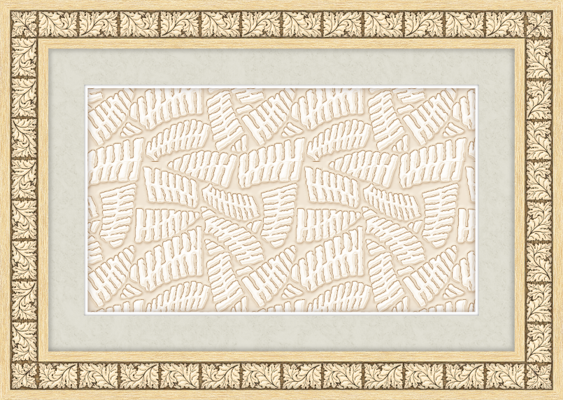 4 x 7  Leaf Border Antique White - 02.png